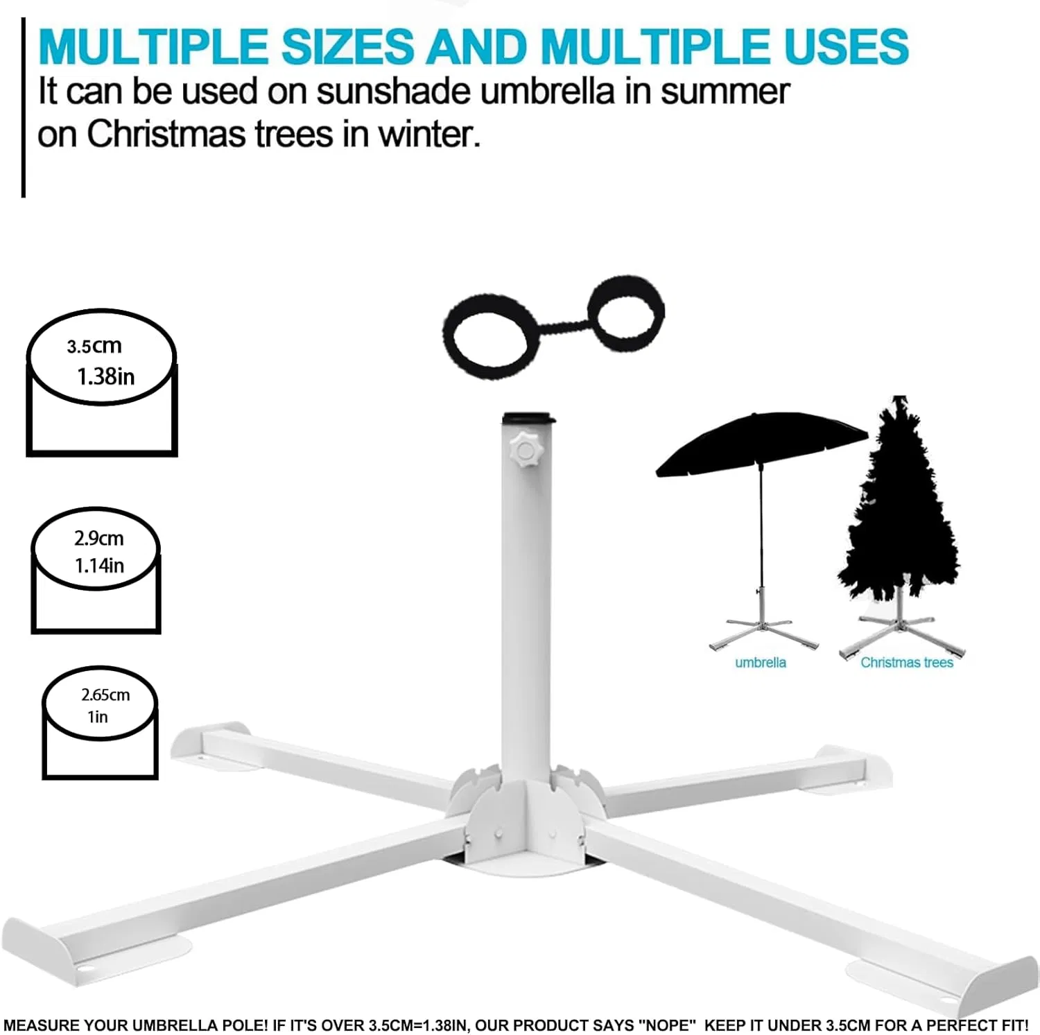Складная подставка для пляжного зонта