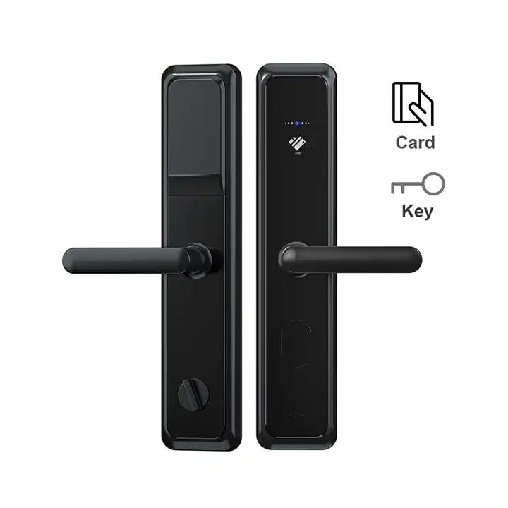 Best Selling Keyless Electric RFID H805 Card Smart Hotel Door Lock with Free Software Popular