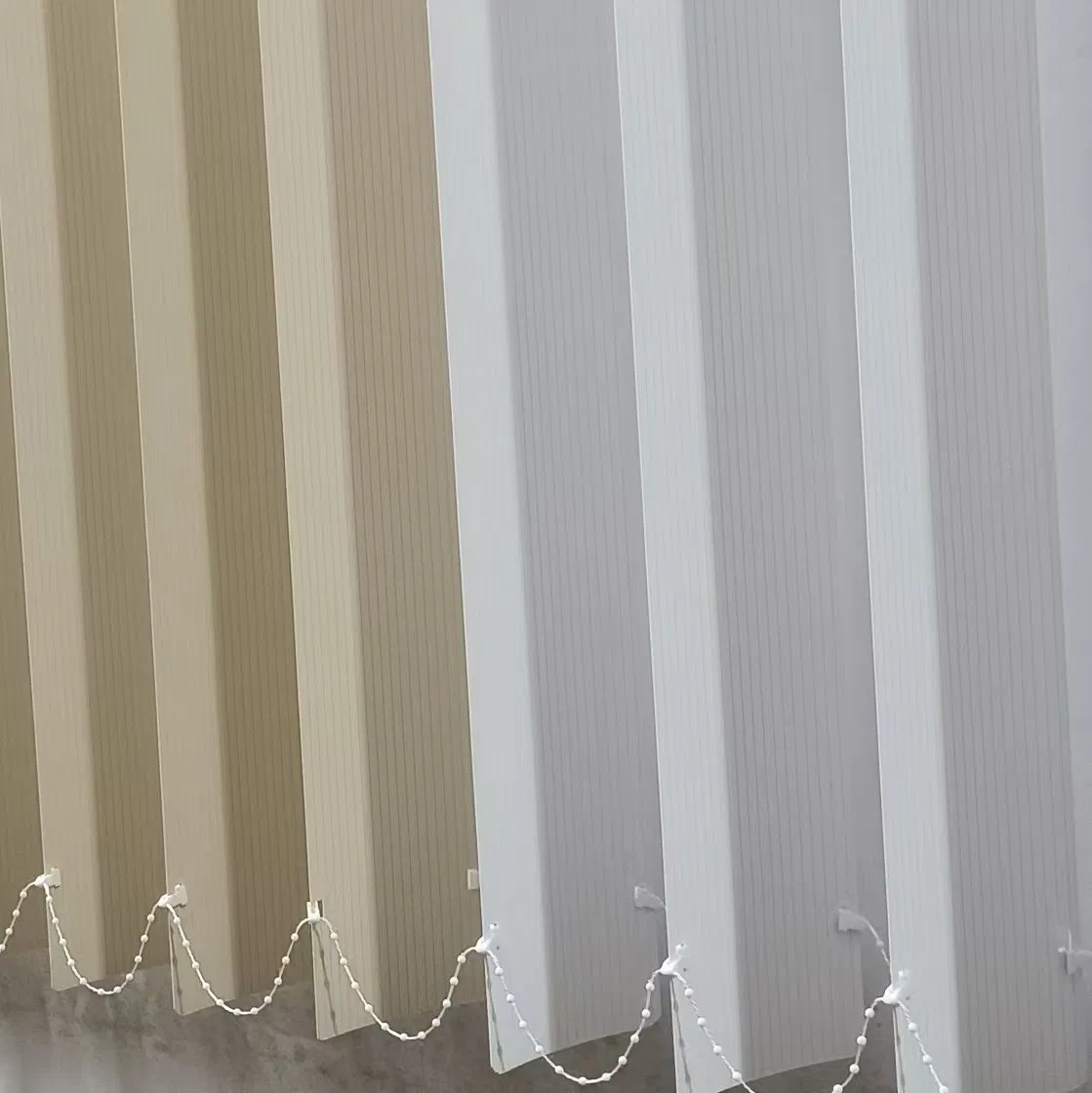Patio Blinds Blackout Motorized Vertical Blinds Sheer Shade Curtains for Large Window
