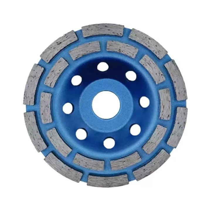 5in/125mm Diamond Turbo Row Grinding Cup Wheel Cutting Disc for Concrete Masonry Granite Marble