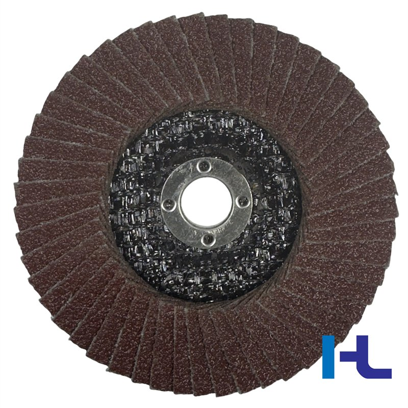 2'' 3'' Calcined Aluminium Oxide Mini Abrasive Flap Disc with Fiberglass Backing for Polishing Metal