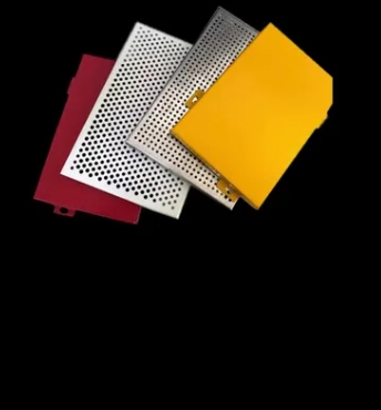 Building Materials Wall Cladding Sheets Exterior Metal Facade Decorative Aluminum Curtain Wall