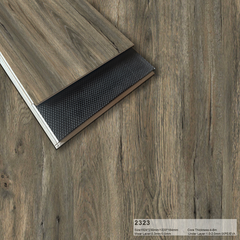 High Quality Spc Wood Grain Composite The Best Choice for Home Decoration