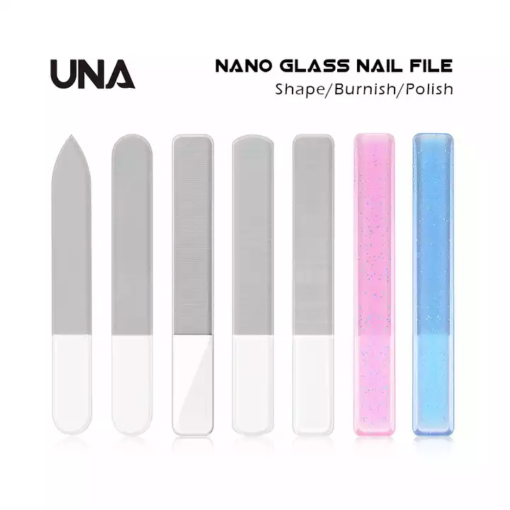 Wholesale Custom Logo Nail Care Eco-Friendly Professional Crystal Nano Glass Nail File