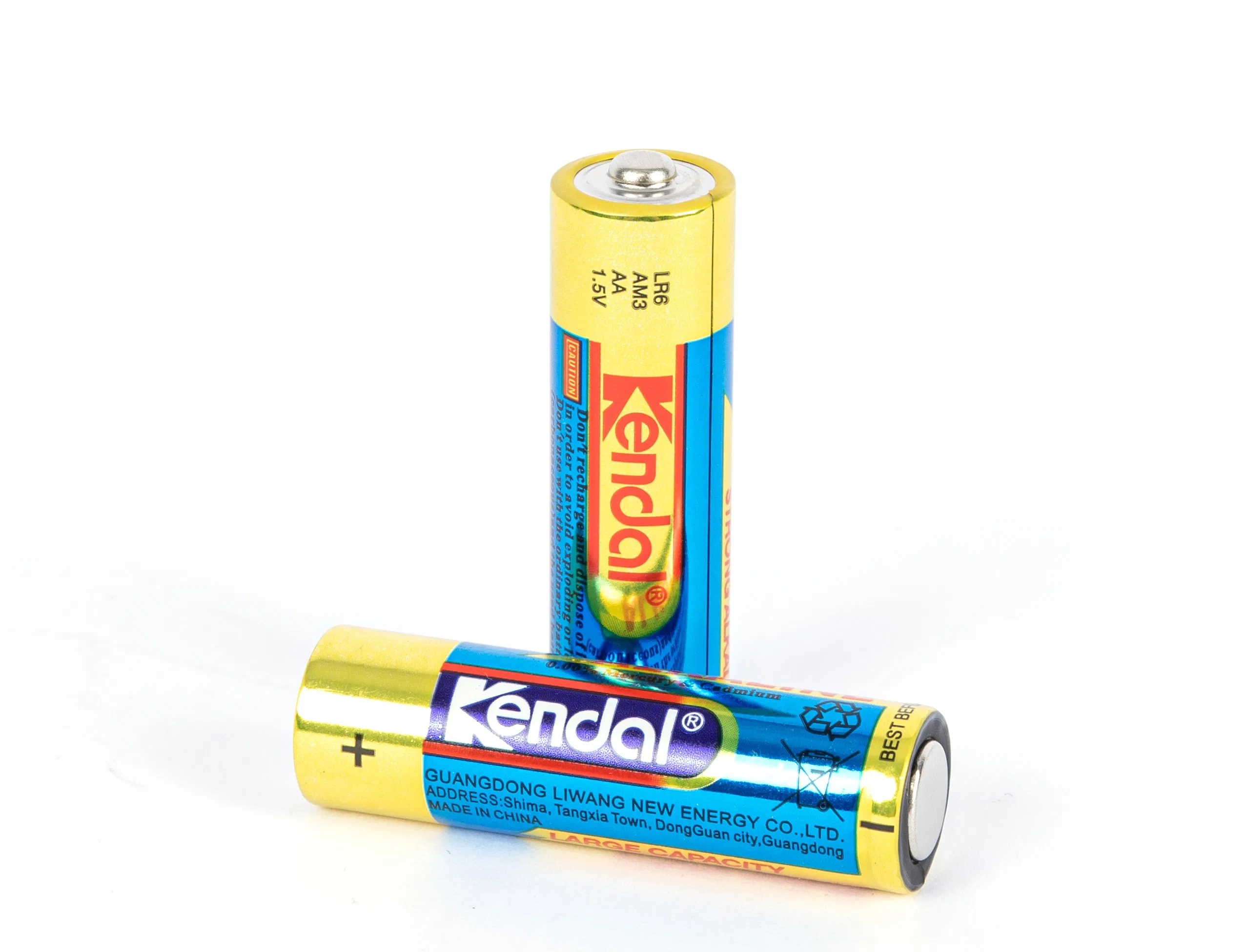 AA Lr6 Alkaline Battery High Power OEM 1.5 Voltage Dry Cell Battery