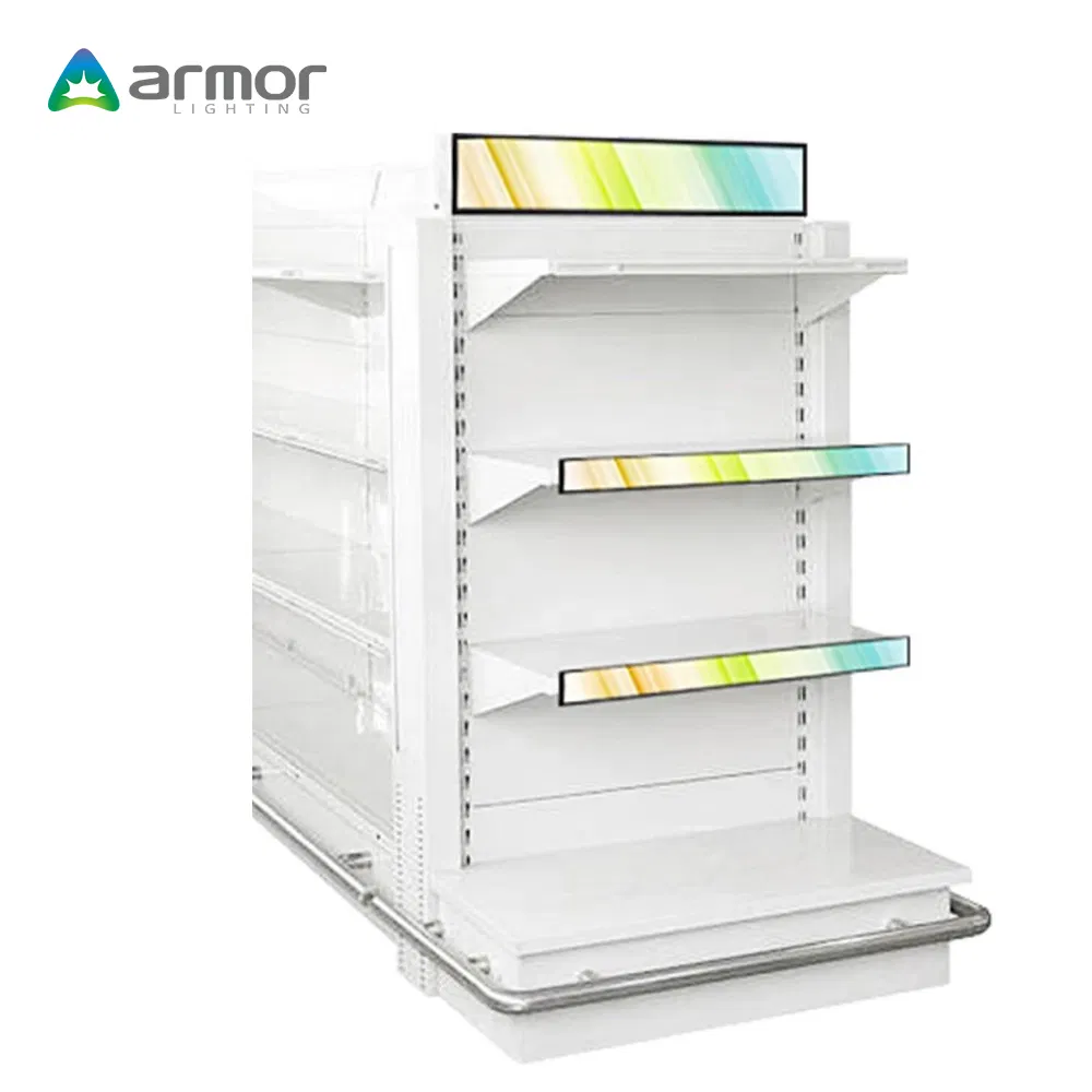 New Product Full Color Screen Digital Signage Advertising Shelf Screen