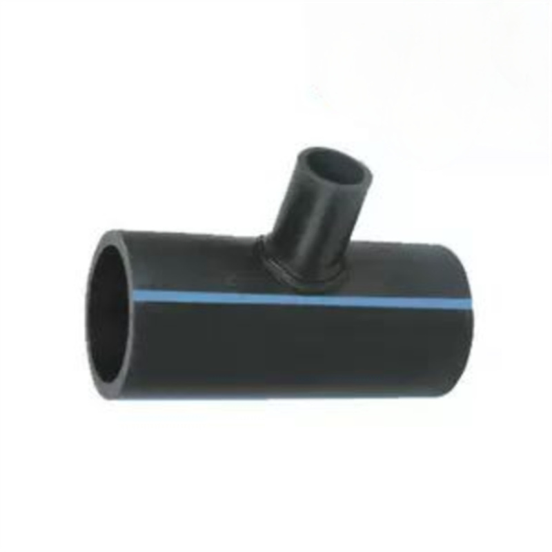 Zhongcai Pipe Fittings PE Equal Tee Welding Plastic Tube for Water Supply