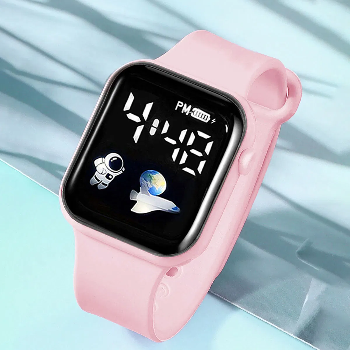 Pink Watch Set Girl's Gift Set Cute Cartoon Charming Watches