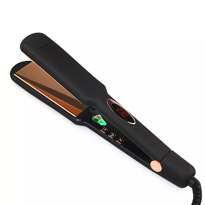 Infrared Hair Straightening Straightener Wide Plate Digital Display 450 Degrees Professional Flat Iron