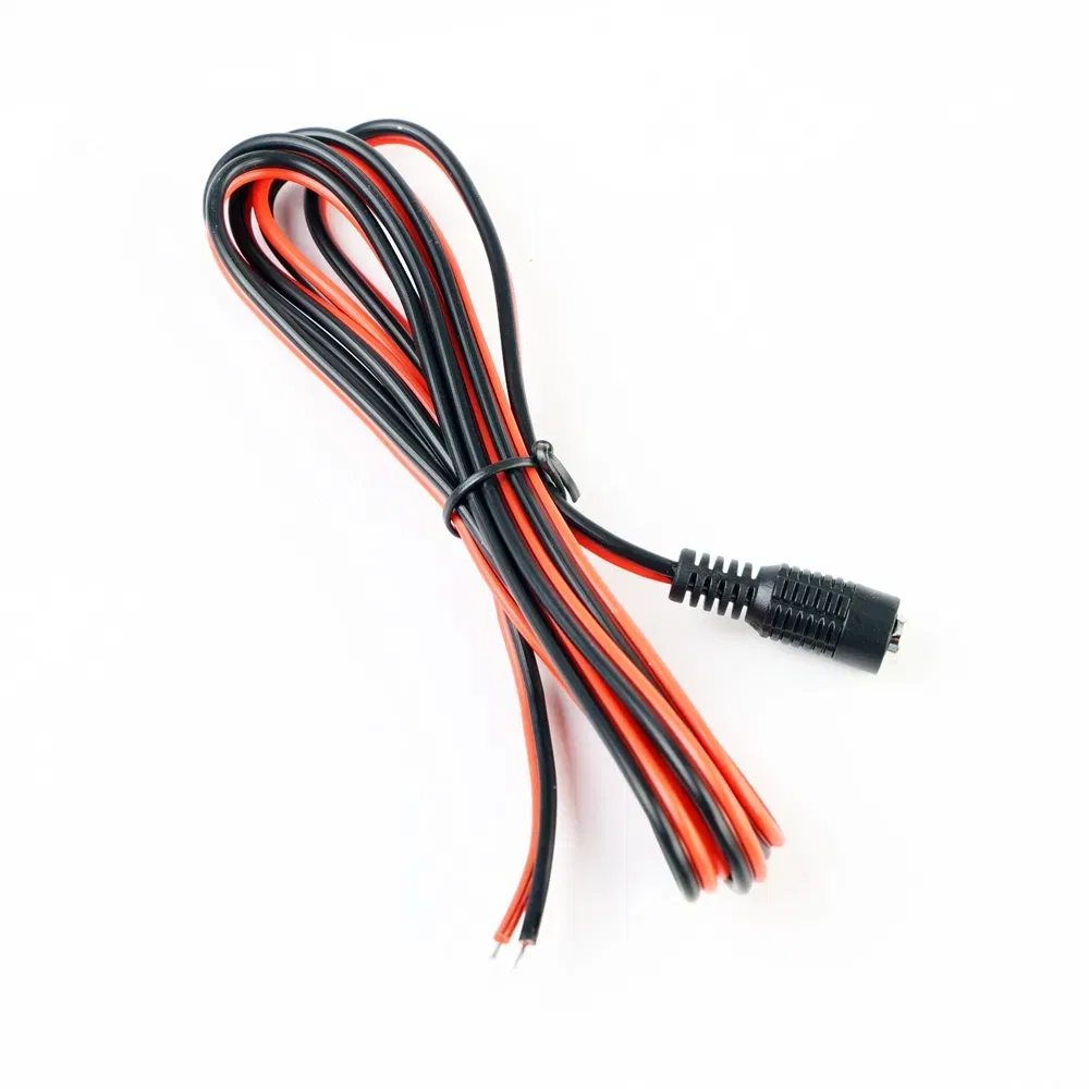 DC5521 Tinned Stripped DC Power Extension Cable