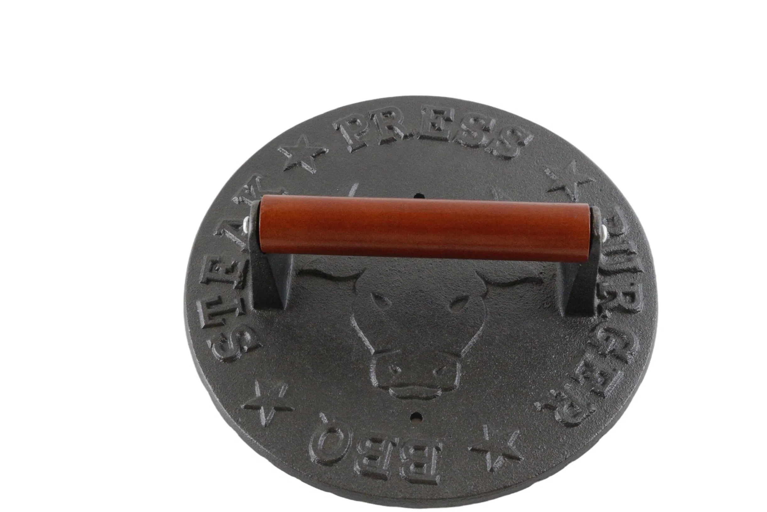 Пресс для стейков и бургеров с ребристой поверхностью