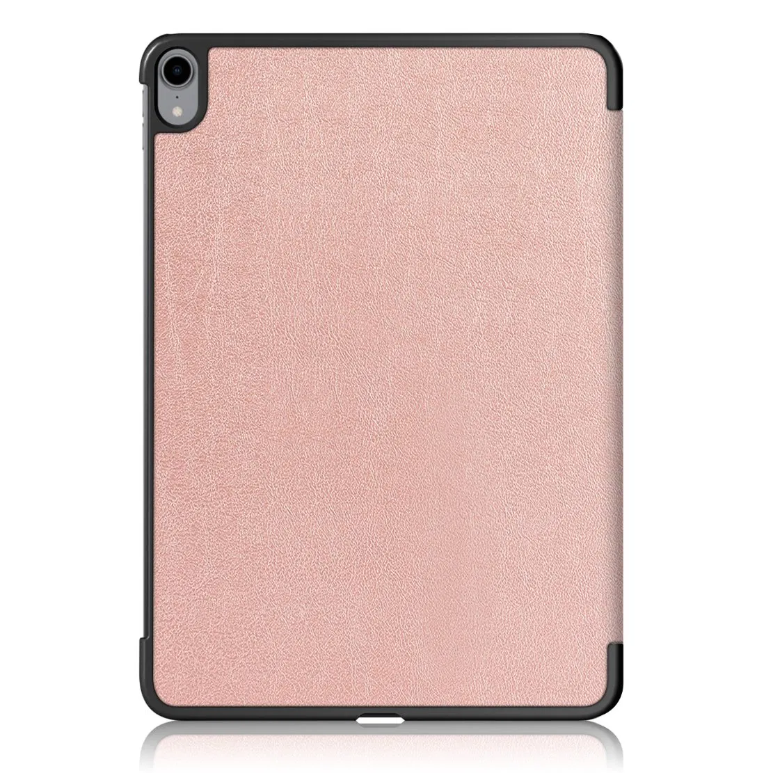 PU Leather Cover for iPad Air 11 (2025) / (2024) / Air (2020) / Air (2022) Tri-Fold Stand Folio Tablet Case - Pink