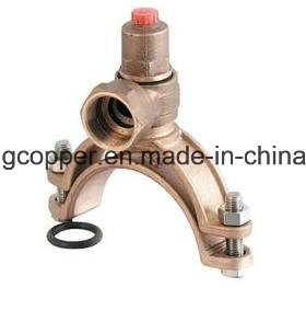 Bronze Self Tapping Ferrule Straps with NPT or Bsp Thread Connection End