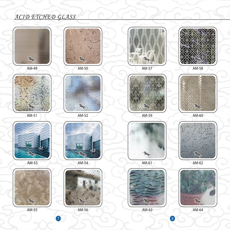 3mm 4mm 5mm 6mm Pattern Mirror Glass China Manufacturer Glass