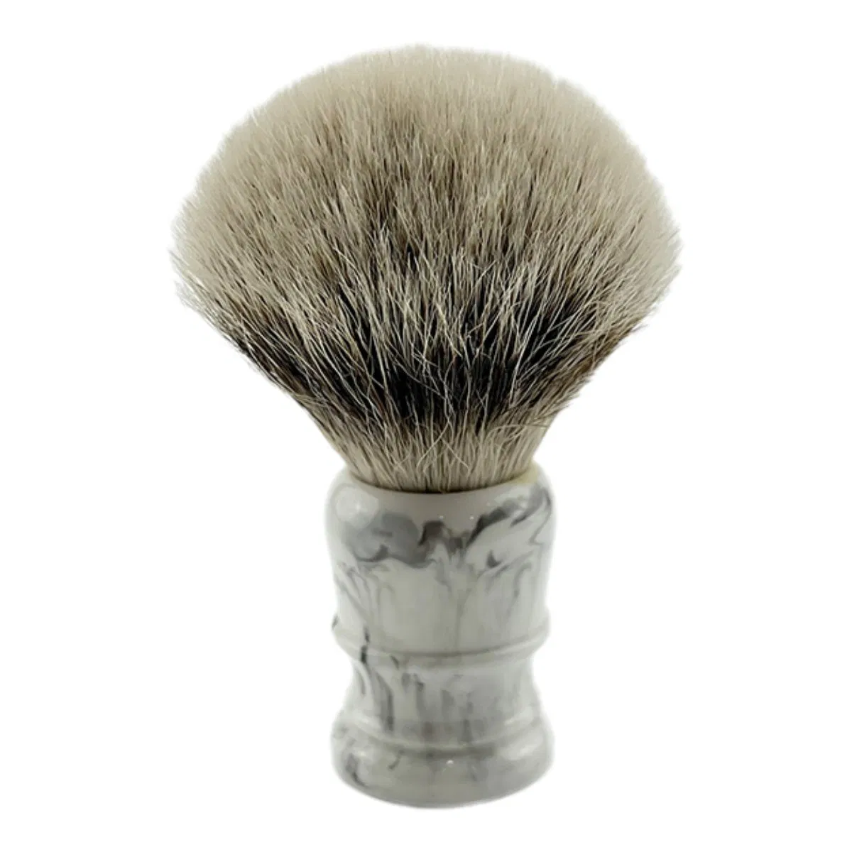Custom Professional Salon Beard Brush Plastic Handle Hair Classical Wet Shaving Cleaning Brush