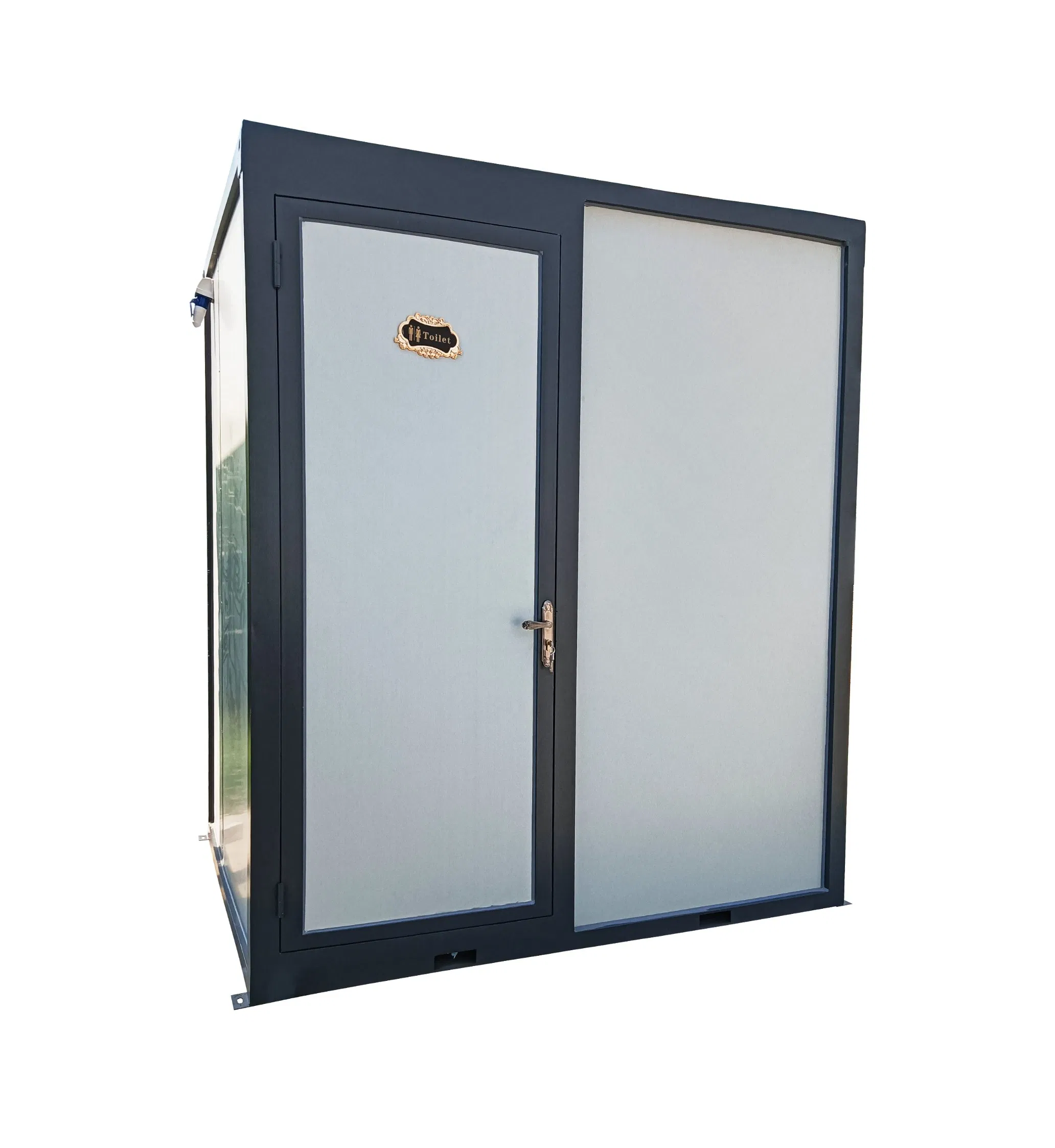 Portable Container Trailer Public Bathroom Shower Plastic Luxury Home Mobile Construction Site Outdoor Restroom Portable Multi-Function Toilet