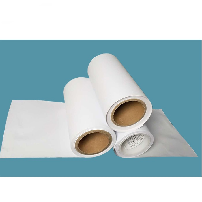 White Silicone Coated Glassine Paper in Roll