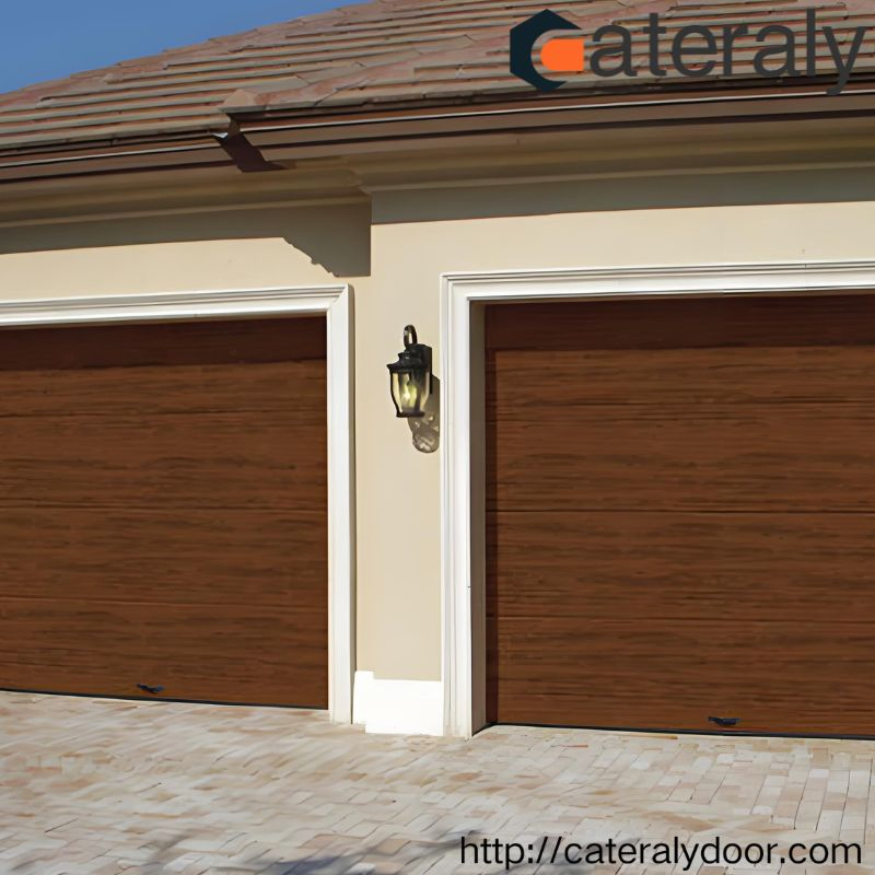 Cateraly Heavy-Duty Residential Garage Doors Featuring Advanced Technology and Customizable Security Low Price Garage Doors Factory Wholesale Garage Gate
