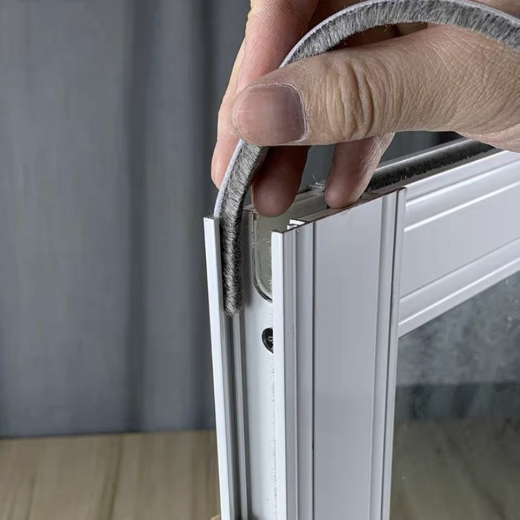 UPVC Window Door Hardware Accessories Weather Strip Seal Brush Aluminum Sliding Casement