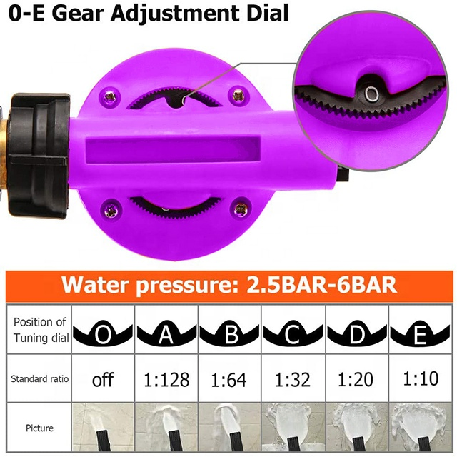 Foam Cannon Garden Hose End Sprayer Car Wash Snow Foam Gun