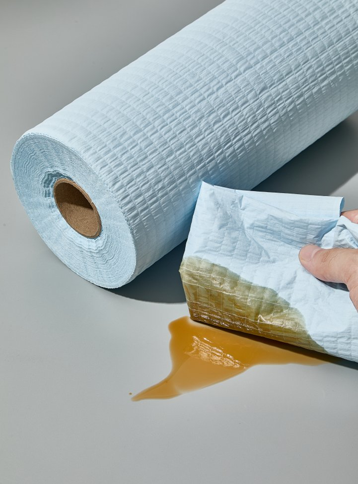 Disposable Soft Scrim Reinforced Wipes