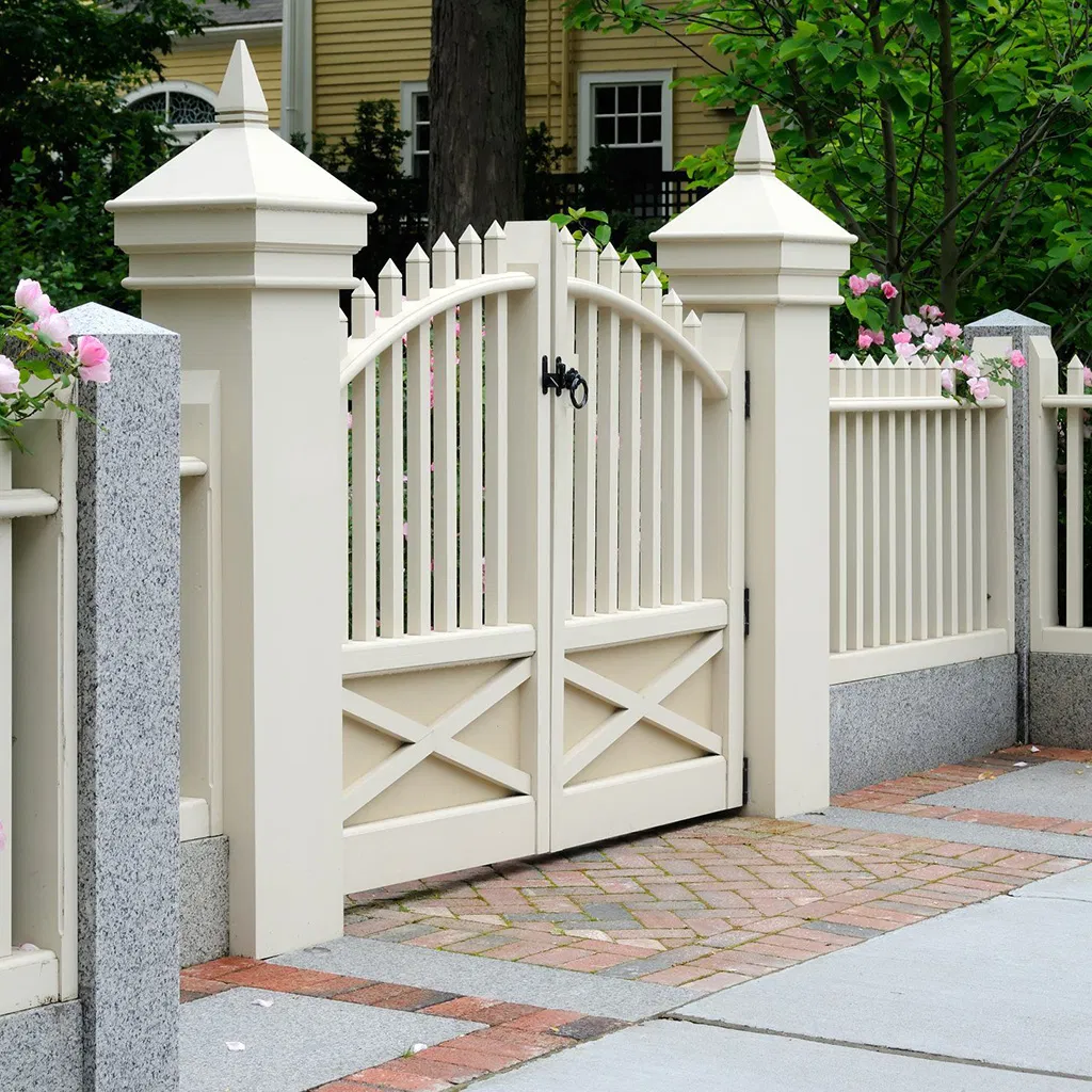 Chinese Features Waterproof and Mildew-Proof Feature Aluminum Garden Entrance Gate