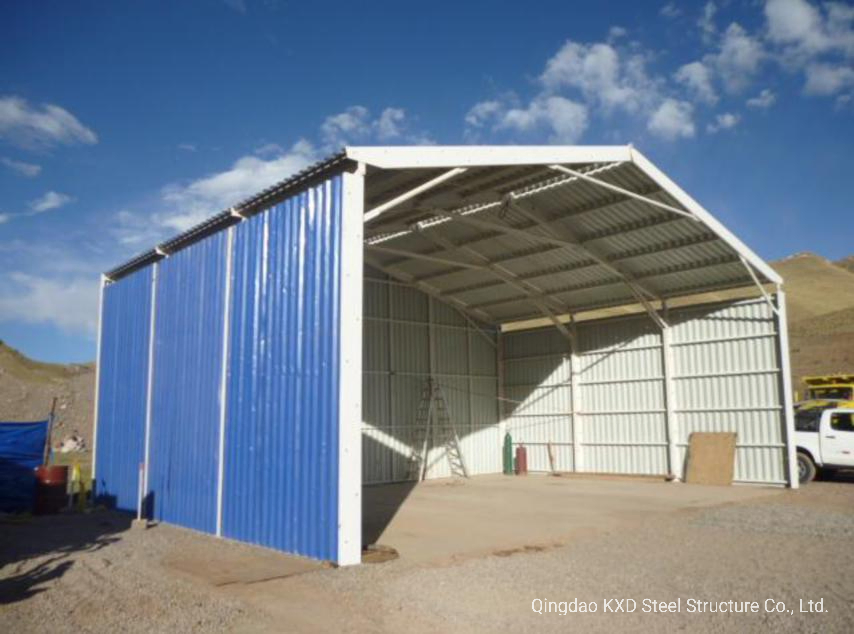 Metallic Steel Construction Hangar Shed
