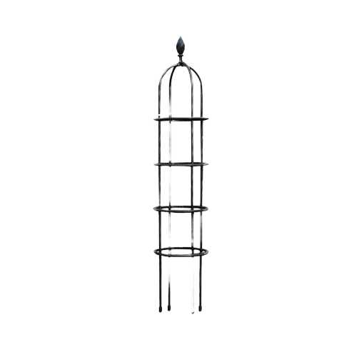 Wholesale Metal Obelisk Trellis for Home Yard Decoration Garden Ornaments