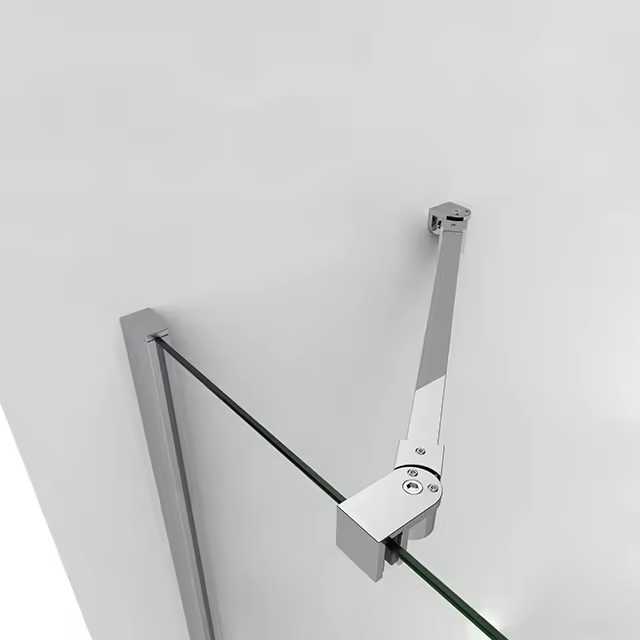 Bathroom Shower Tension Rod 30cm Silver Shower Rod