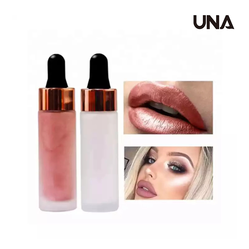 Wholesale Private Label Custom Cruelty Free 100% Vegan Makeup Enhancer Drops Liquid Highlighter