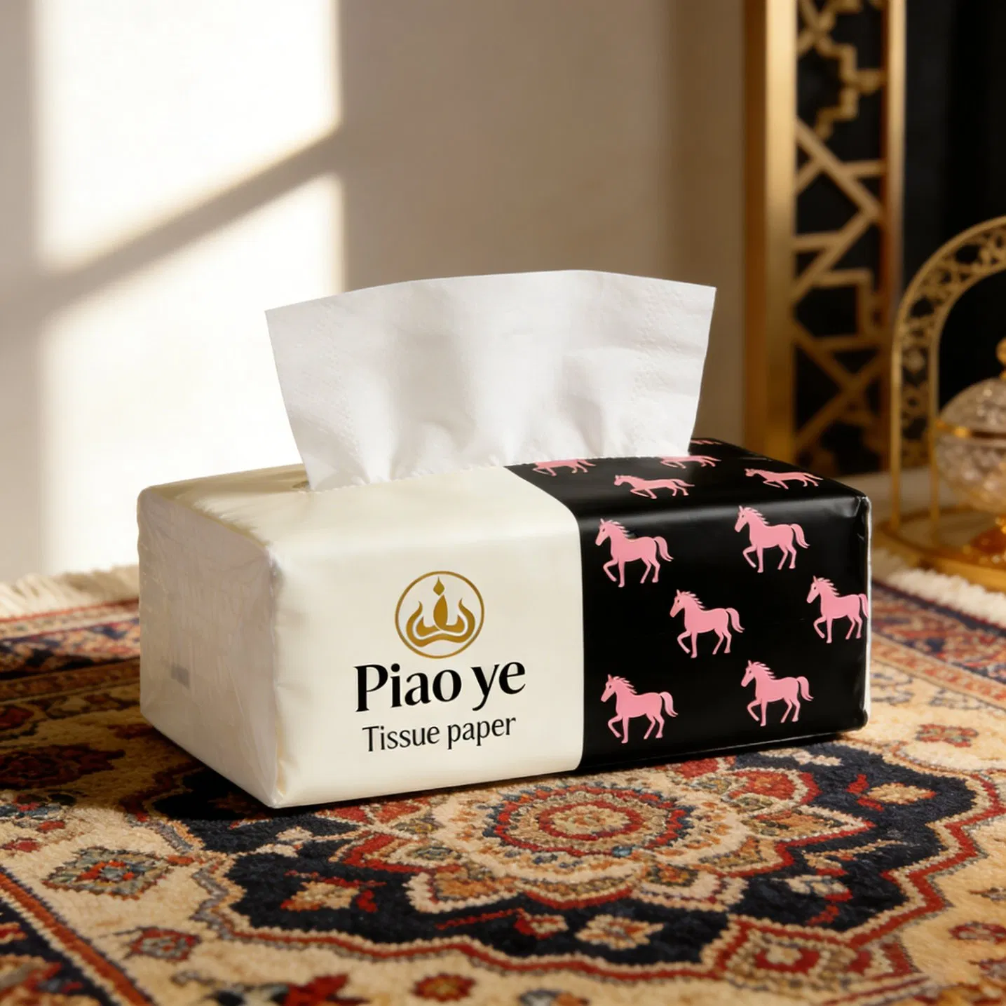 Factory Wholesale Soft Virgin Wood Pulp Home Use Custom Facial Tissue