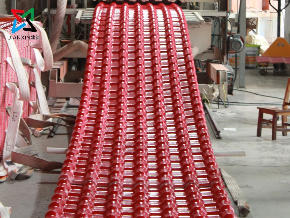 ПВХ черепица из синтетической смолы для крыши