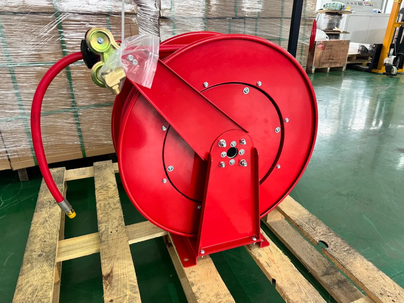 1/2 Inch 25m Wall Mounted Automatic Retractable Spring Air Hose Reel