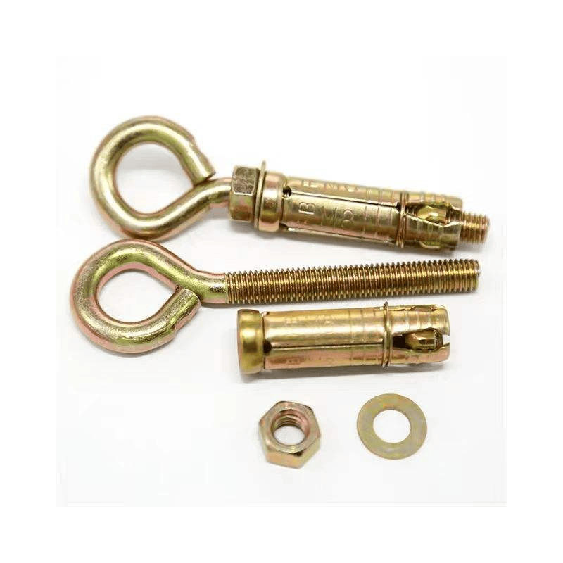 Concrete Yellow-Zinc Plated Eye Expansion Anchor O-Type Three/Four-Piece Fix Sleeve Anchor M6m8m10m12m16m20