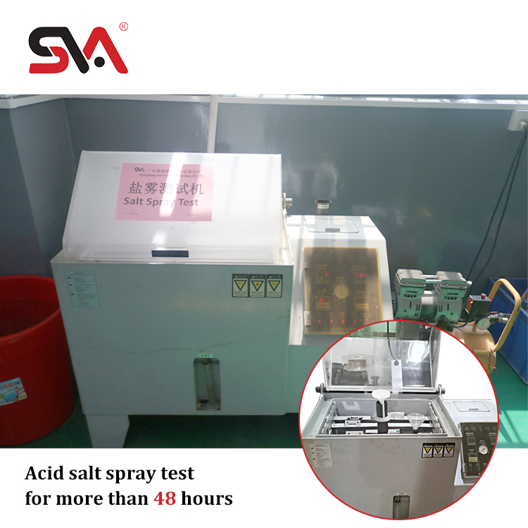 Matt Black Satin Gold 135 Degree Traditional Style Glass to Wall Clamp