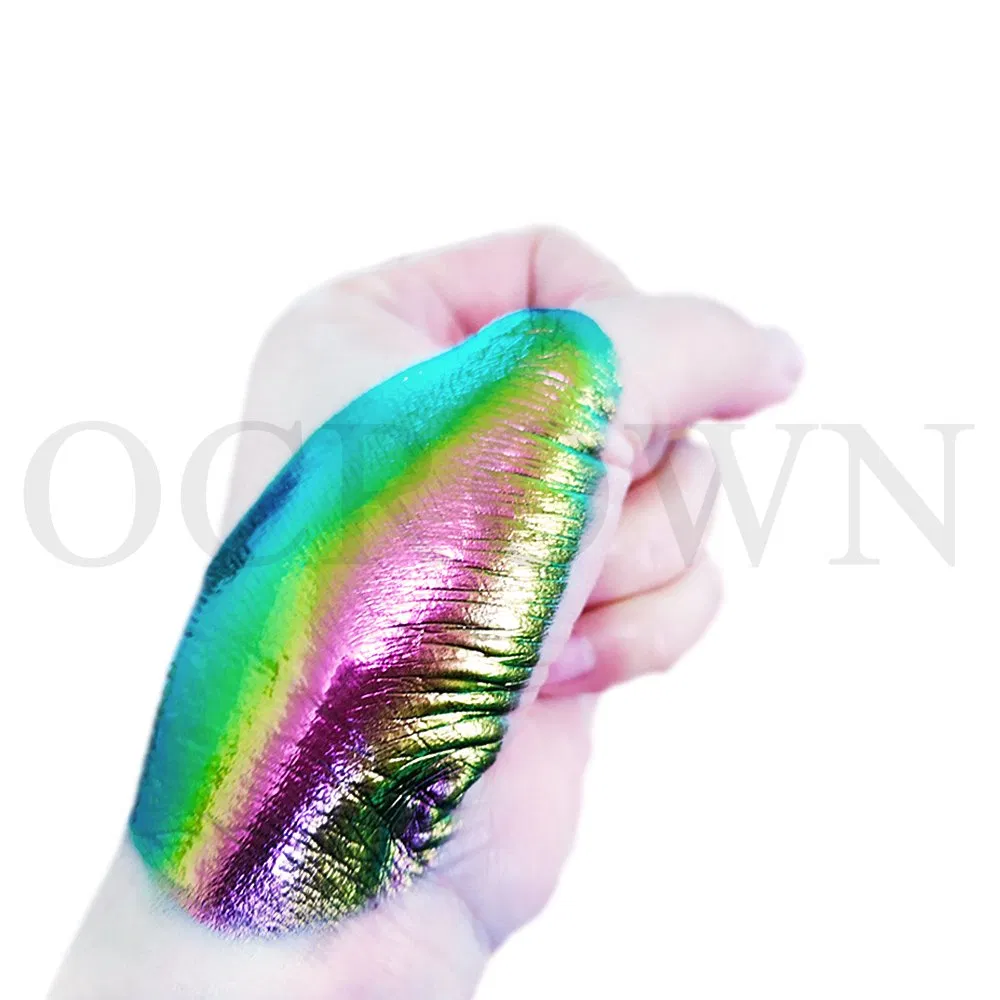 Acrylic Chameleon Aurora Powder, Shell Nail Art Pearl Manicure Chrome Pigment