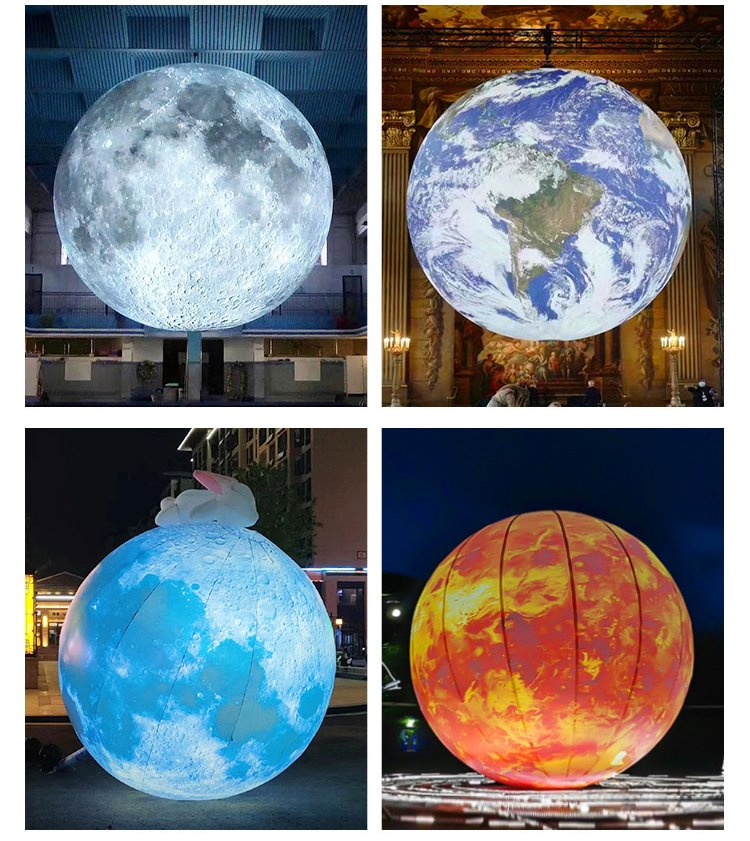 inflatable planet balloon, pvc inflatable planet ball, solar system giant inflatable planets
