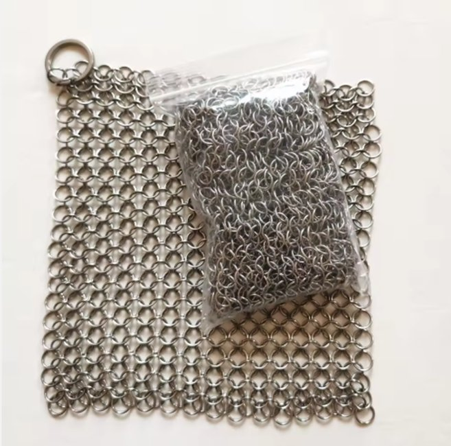 Щетка для чистки сковородок из нержавеющей стали