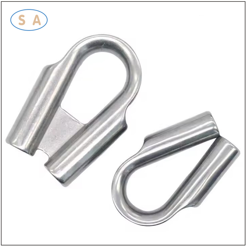 Stainless Steel Wire Rope Thimble Heavy Duty Cable Thimble for Crane Part