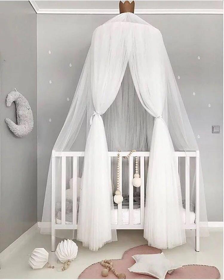 Children′ S Room Dome Dream Crown Tent Bed Curtain Yarn Game Child Play Tent Crib Mosquito Net Baby Bed with Mosquito Net