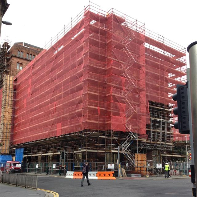 Recyclable 100% Virgin New HDPE Construction Debris Building Safety Net Construction Net