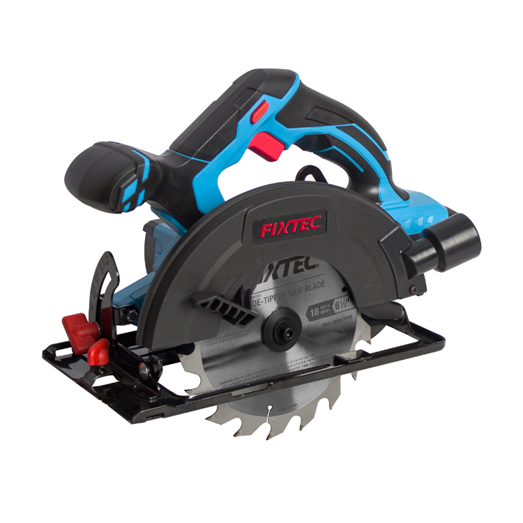 Fixtec Electric Brushless 20V Battery Handheld Wood Cutting Cordless Electric Circular Saw