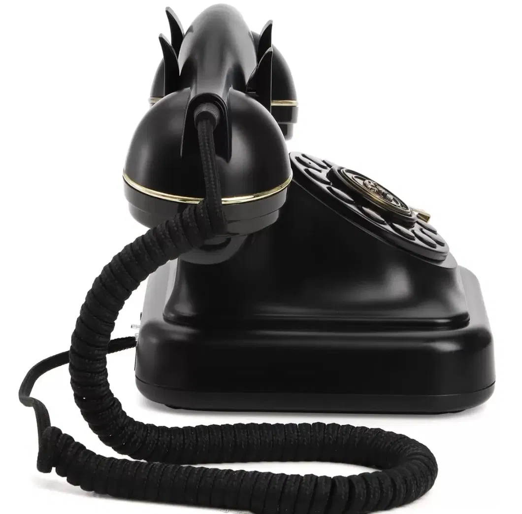 Desktop Vintage Recording Phone for Home Office Wedding Old Fashion Record Landline Classic Antique Telephone