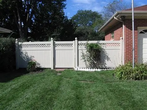 Customization Supported Hot Selling Modern Garden Fencing White Plastic Vinyl PVC Privacy Fence