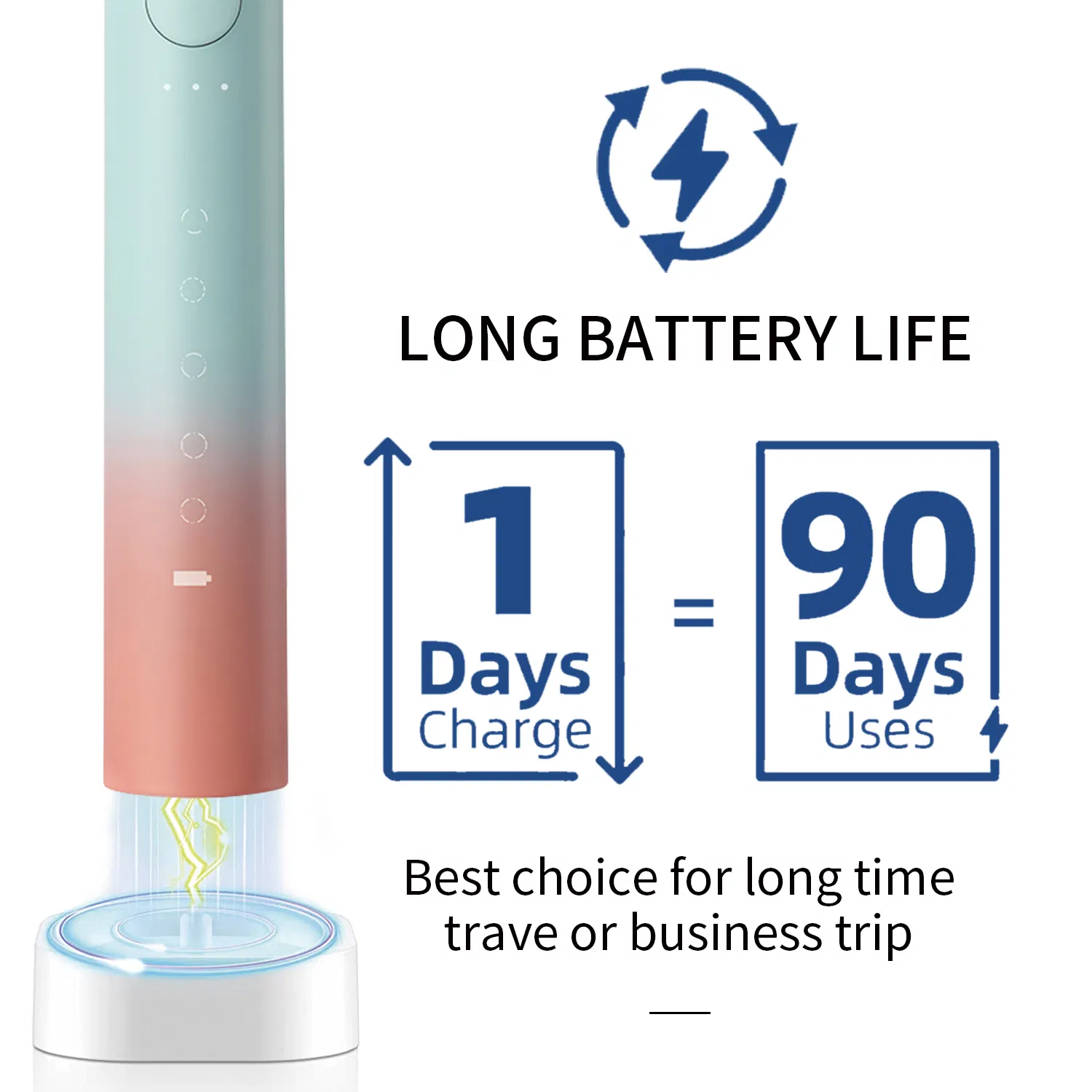 Tooth Clean Electric Toothbrush Children Adult Oral Health Care