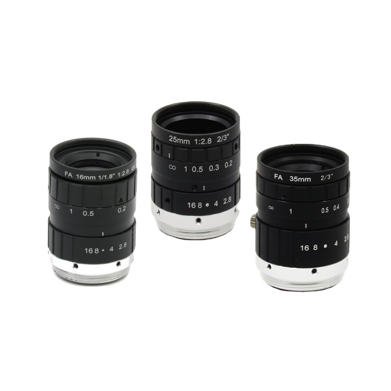 Объектив C-Mount 25mm F2.8 10MP для машинного зрения