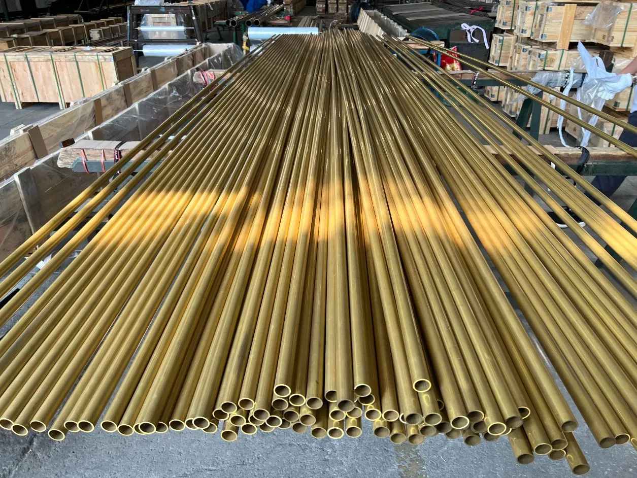 B111 High Purity Phosphorus Deoxidized Copper Alloy Tube for Fabrication and Construction