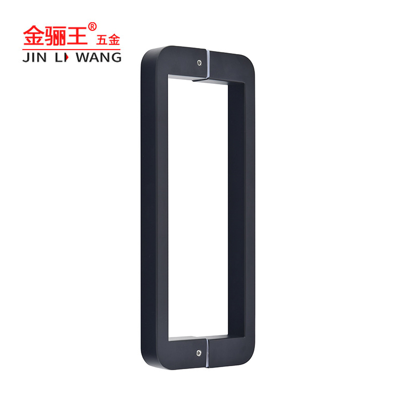Large Size Tempered Glass Door Pull Handle Black Ss Stainless Steel Shower Glass Handles Bathroom Fittings Glass Door Accessories