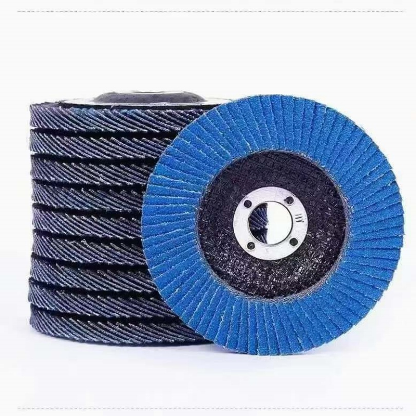 Customized 115mm Abrasive Flap Disc for Metal Iron Stainless Steel Metal Polishing and Grinding Angle Grinder Sanding Disc