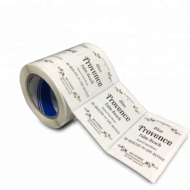 Custom Security Barcode Qr Code Printing Brand Label Logo Sticker